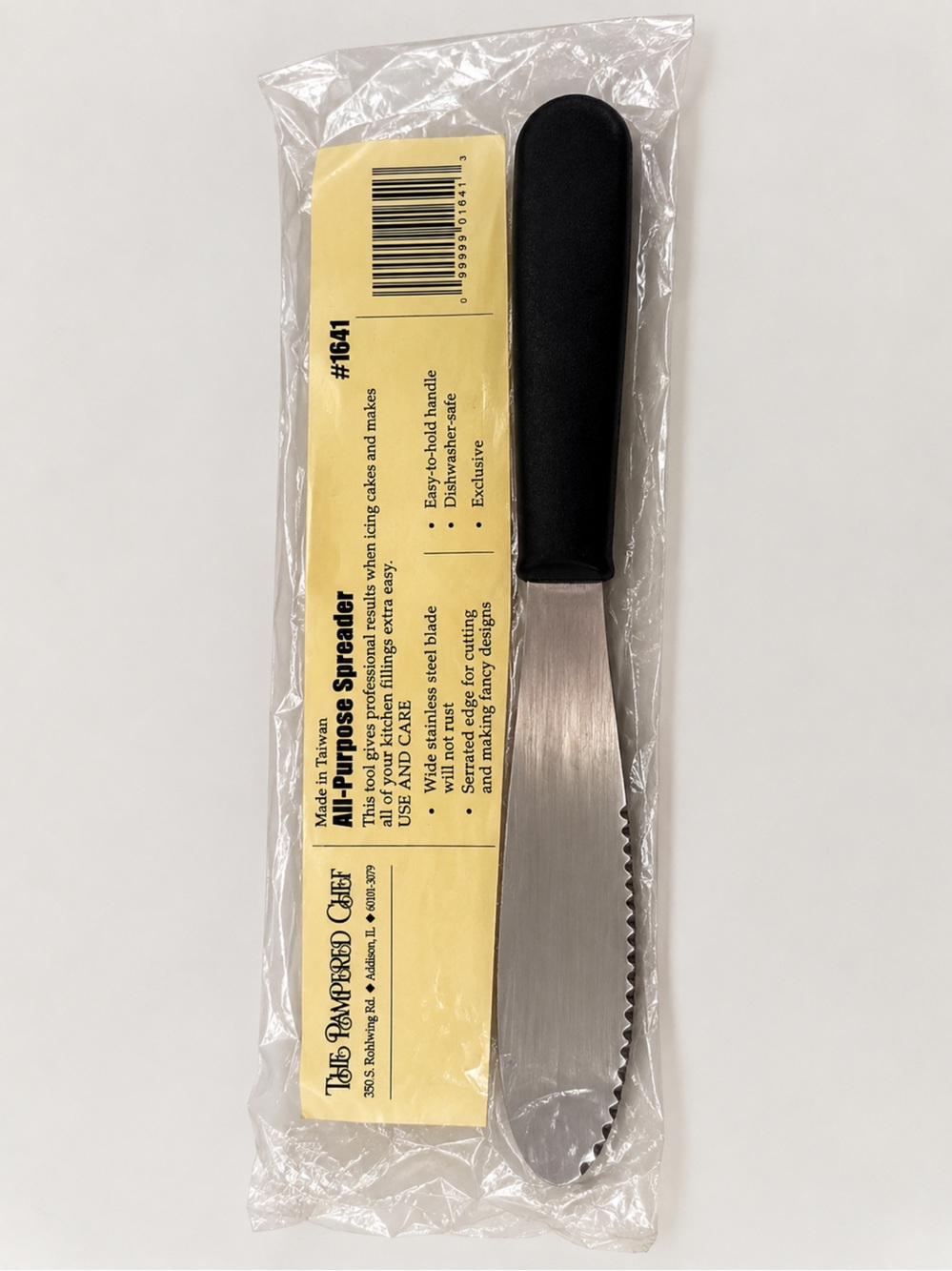 Pampered chef All-Purpose Spreader #1641 by - Black